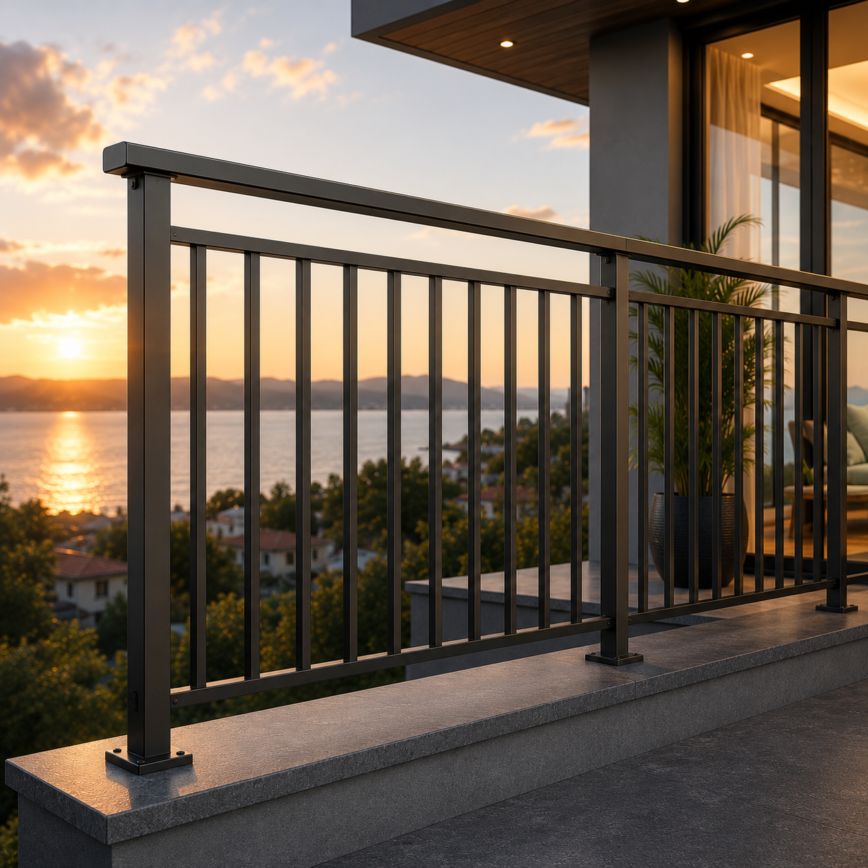 Vertical Bar Railing
