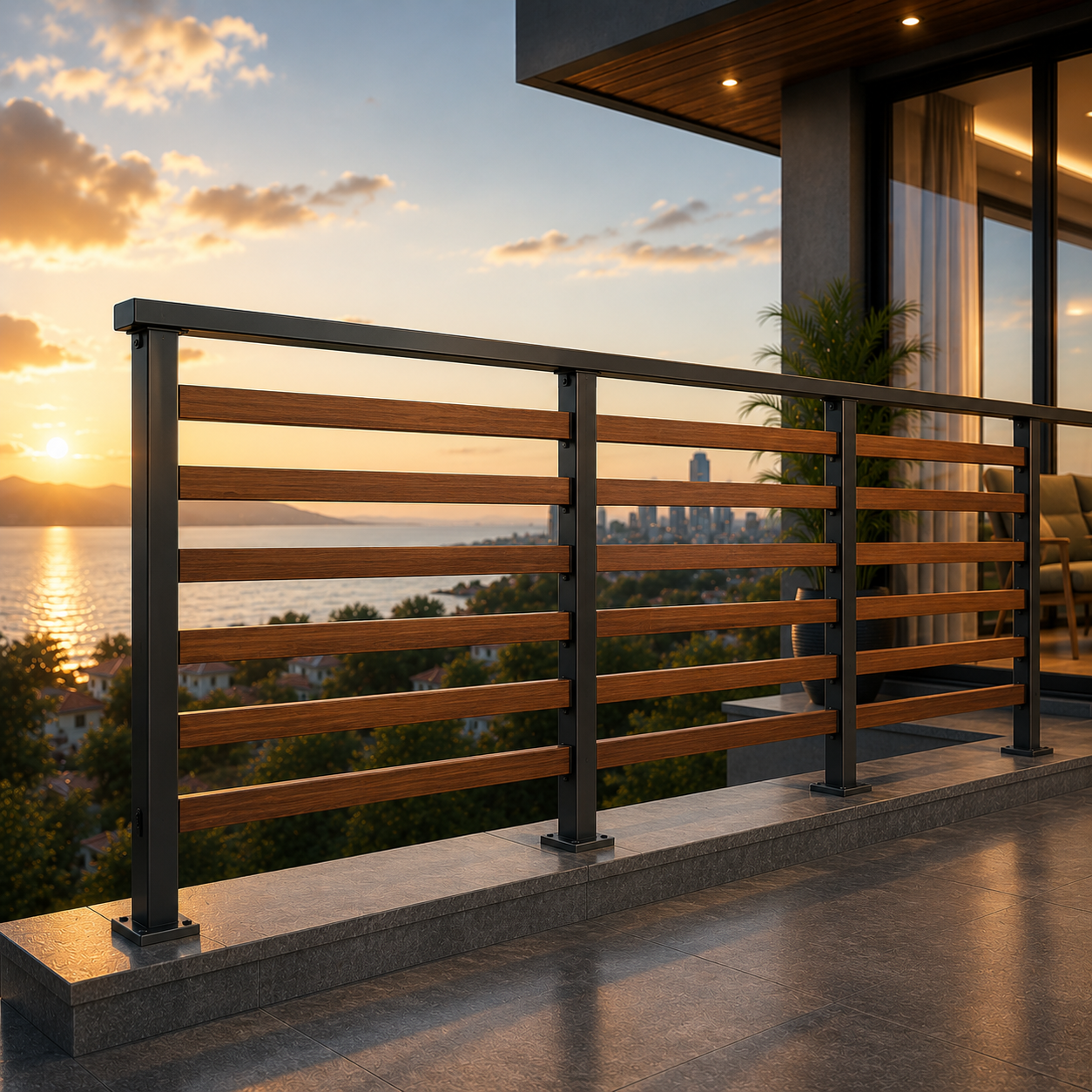 Wooden Railing