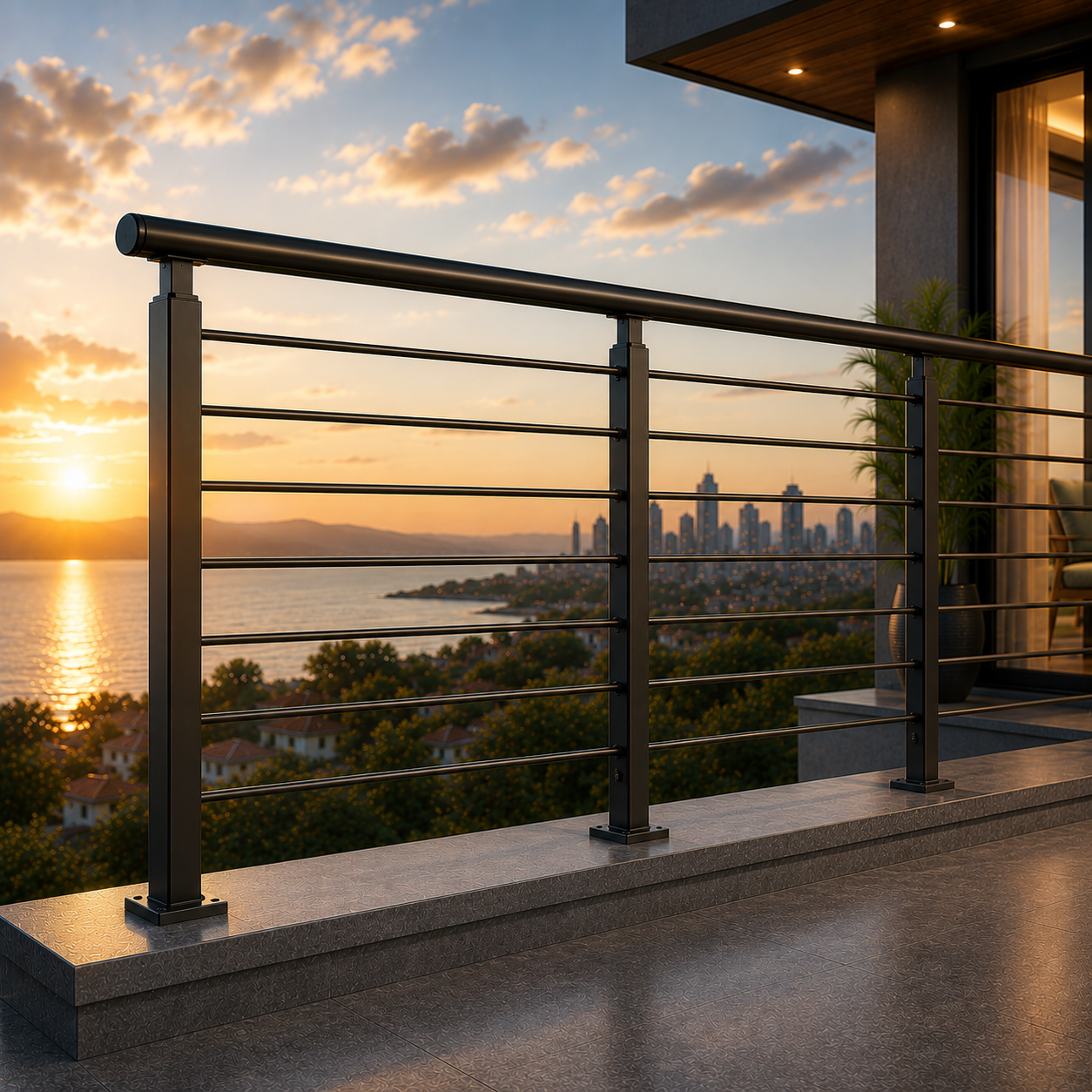 Horizontal Bar Railing